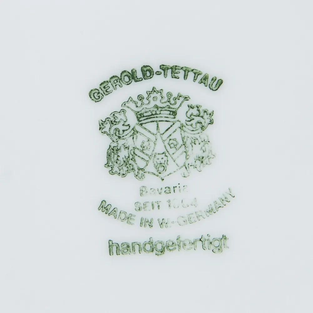 Винтажная Декоративная Ваза «Летний День» Фарфор, Gerold Porzellan Tettau, Германия.