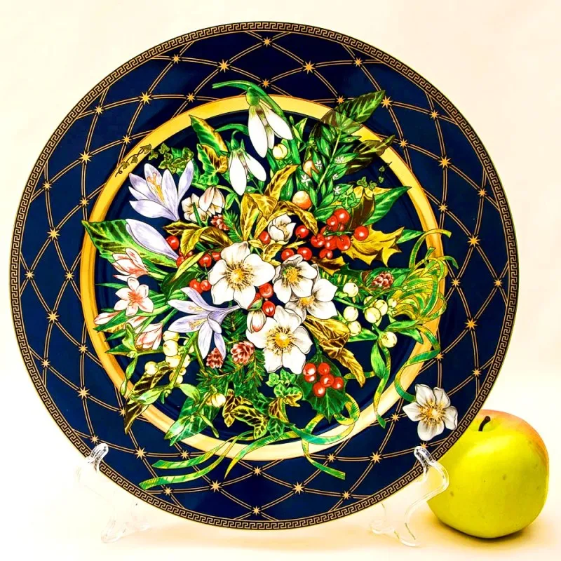 Коллекционная Тарелка - Блюдо «Впустите Любовь» Фарфор, VERSACE, Rosenthal Германия -2002 год.