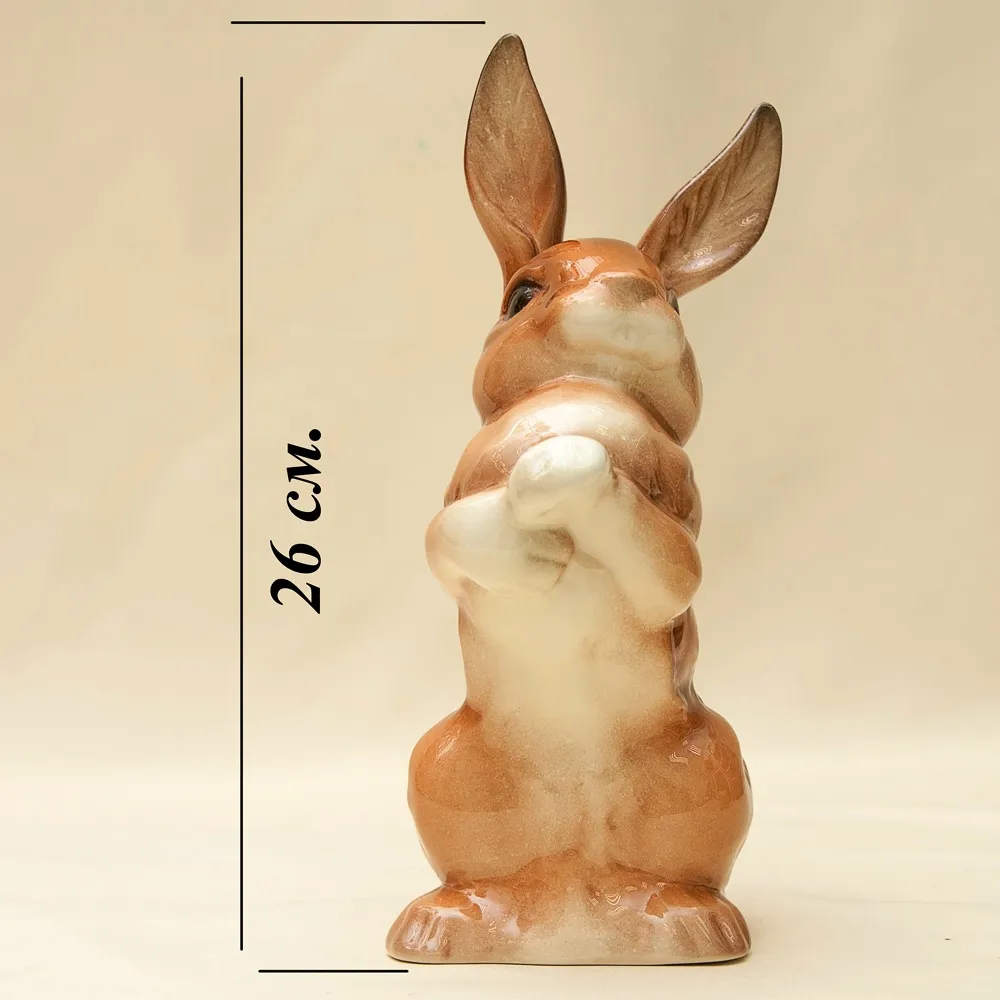 Коллекционная Фарфоровая Статуэтка «Заяц», GOEBEL, Германия - 1979 год.