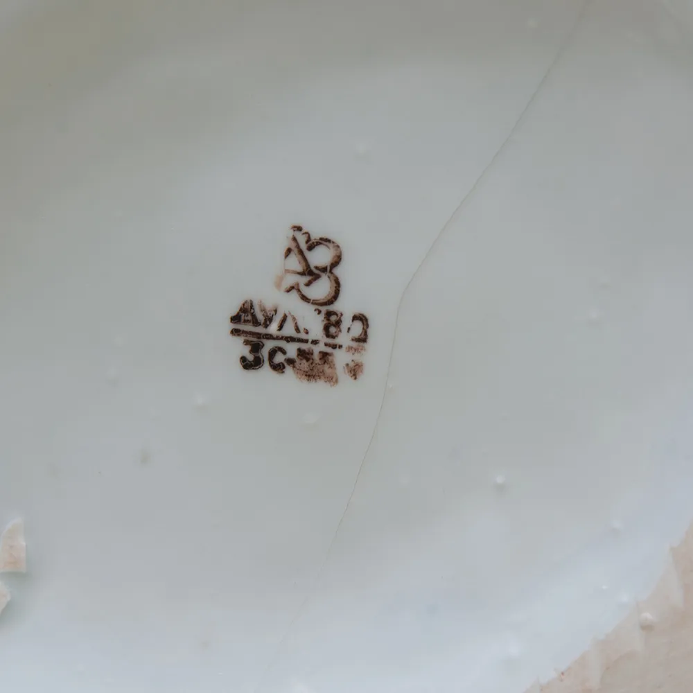 Большая Коллекционная Статуэтка «Птица - Грач», Фарфор ДФЗ Дулёво, СССР 50-е годы.