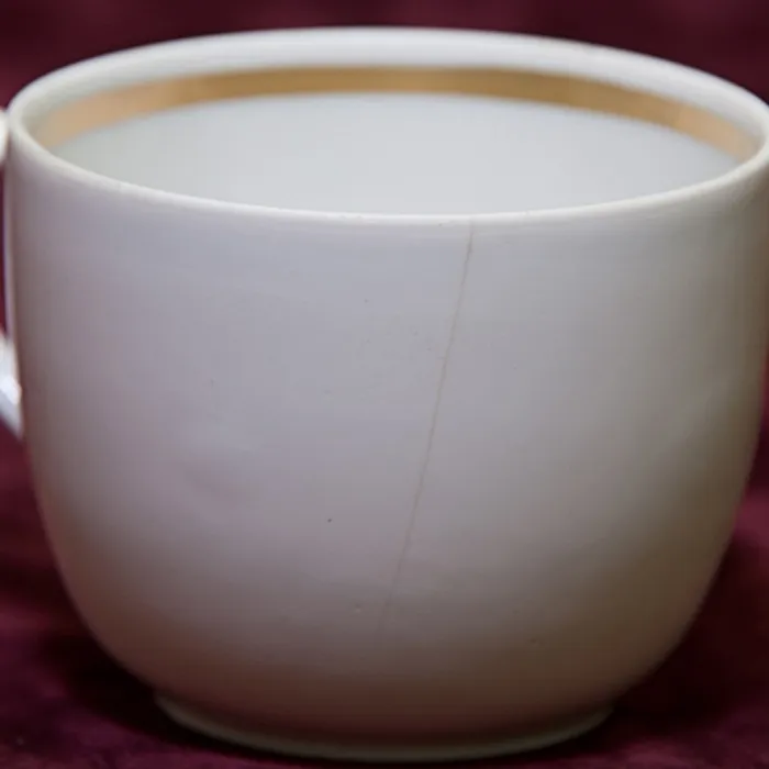 Две чашки «Красная Москва» Фарфор СССР Вербилки, 1970-80 гг.