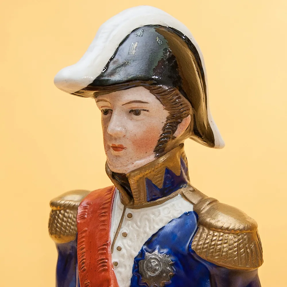 Статуэтка «BERTRAND» серия «Маршалы Армии Наполеона» Фарфор Scheibe - Alsbach.