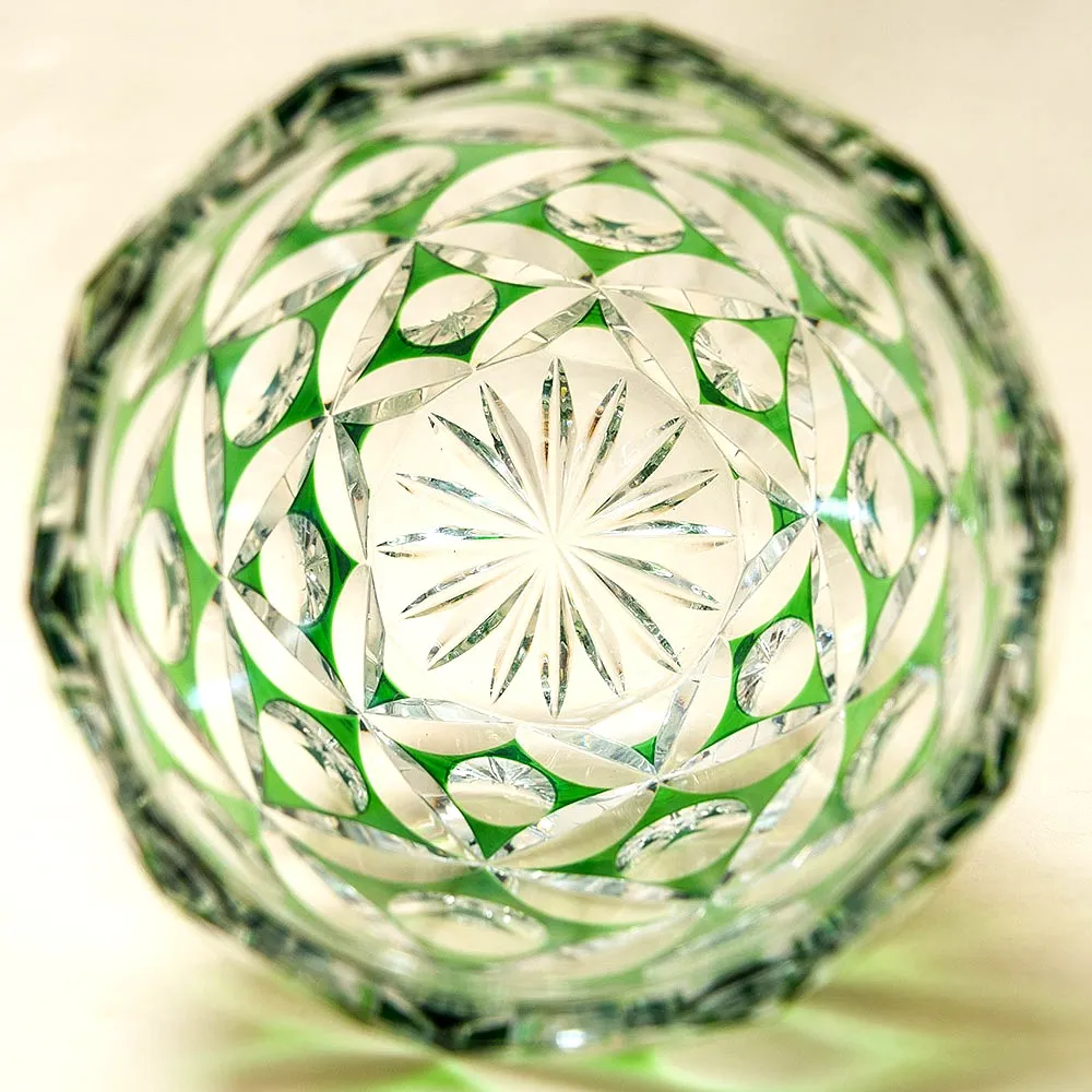Коллекционая Хрустальная Ваза SPODE Crystal Германия 60-е годы. Н - 20 см.