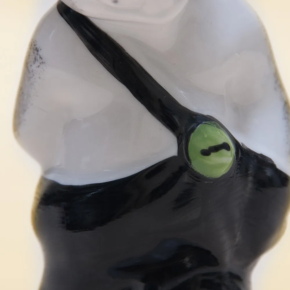 Фарфоровая Статуэтка «Заяц-хулиган» СССР Дулево -70 -е годы ХХ века.