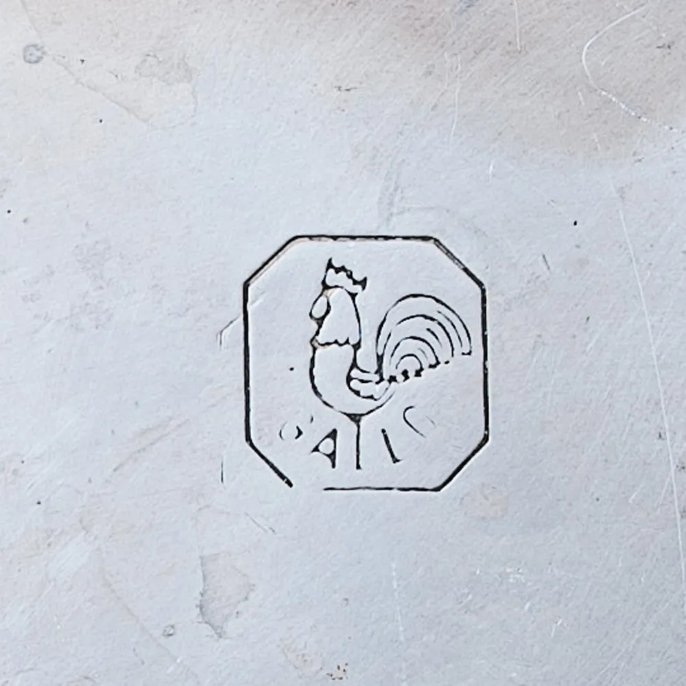 Винтажный Алюминиевый Судок - Кастрюля - Жаровня «Петух в вине» Франция, 50-е годы ХХ века!