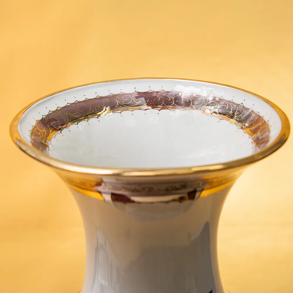 Редкая! Большая Авторская Наградная Ваза «60 ЛЕТ ПОБЕДЫ», Фарфор Кисловодский ФЗ Россия-2005 год.