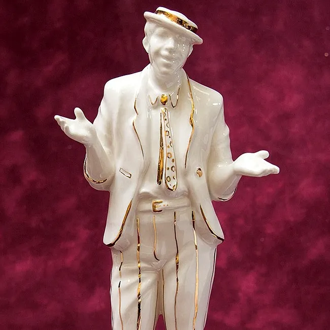 Авторская Коллекционная Фарфоровая Статуэтка Клоун - «Юрий Никулин» Россия.