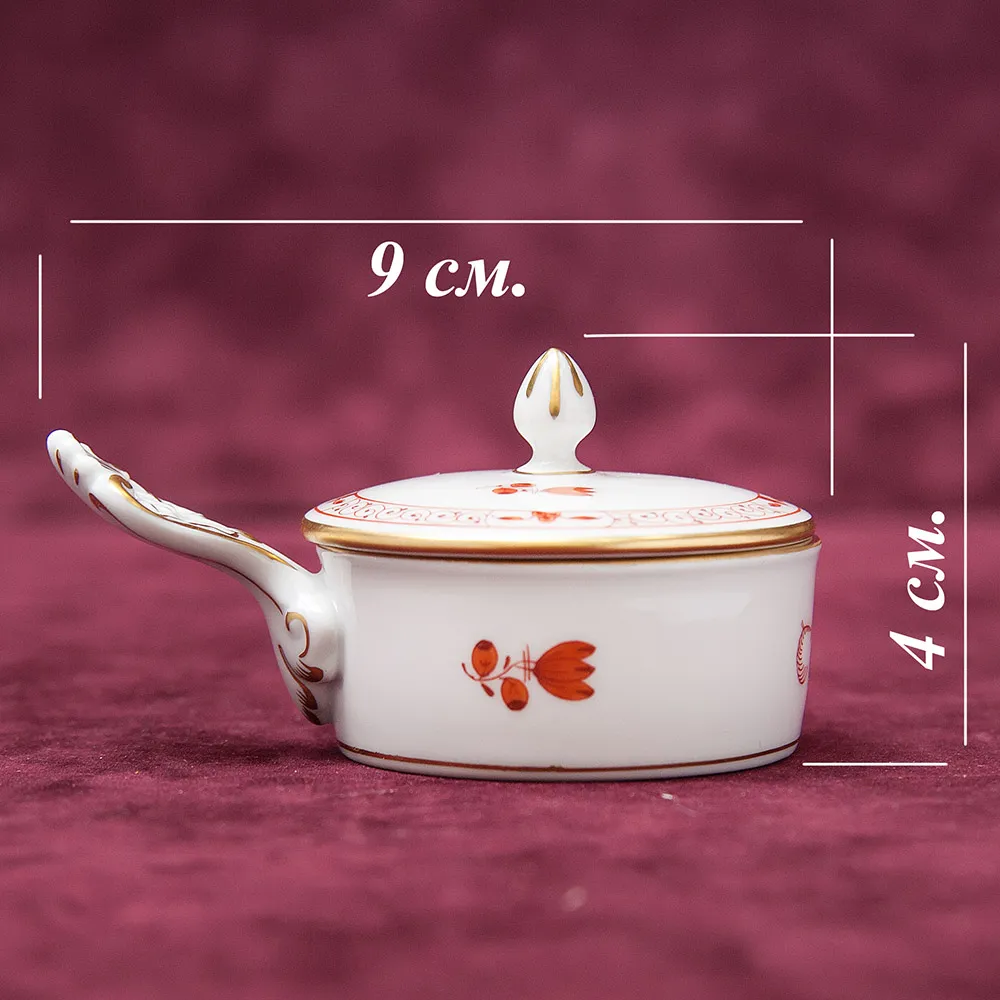 Чайный Сервиз «Индийский цветок» на 6-ть персон Фарфор MEISSEN / МЕЙСЕН Германия.