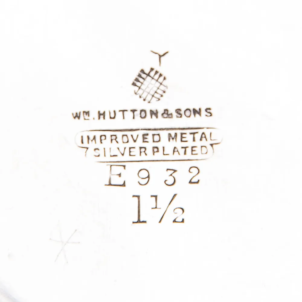 Набор для подачи Чая, АРТ ДЕКО, Silverplate William Hutton&Sons Англия, начало ХХ века.