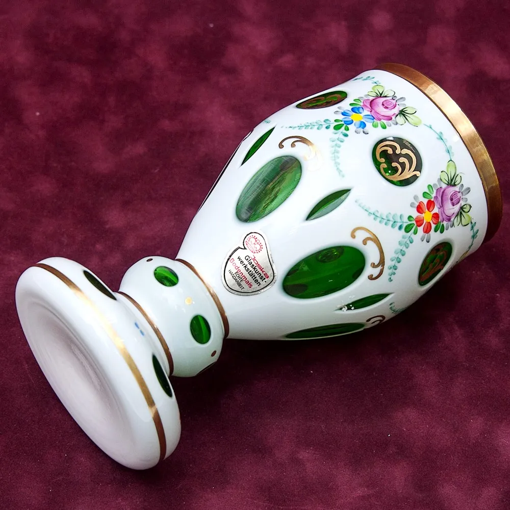 Стеклянная Ваза - Кубок «Цветочная Нежность» JOSKA BODENMAIS Германия -60-е годы ХХ века.