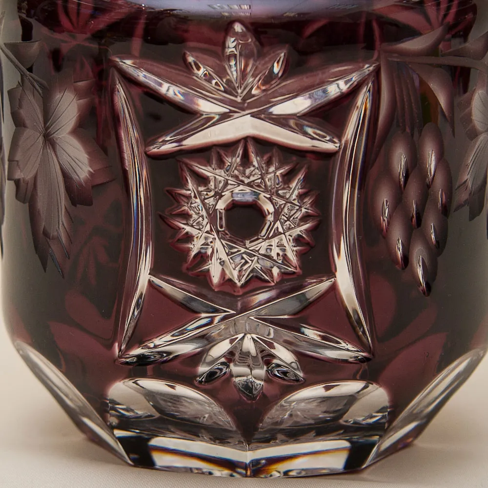 Набор Графин и 6-ть Рюмок «Marsala Glass - Виноград», Хрусталь NACHTMANN Германия, 60 -е годы ХХ века