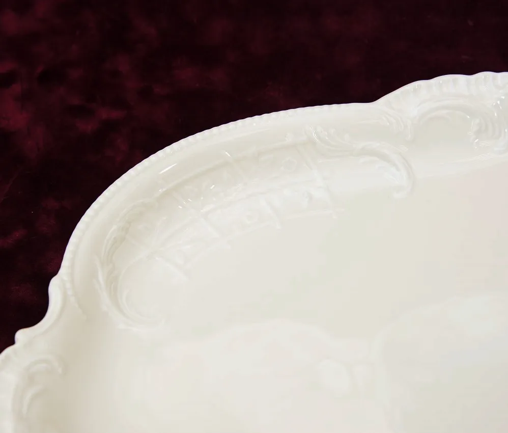 Большое Сервировочное Блюдо - Поднос из коллекции «SanS Souci» Фарфор Розенталь / Rosenthal, Германия.
