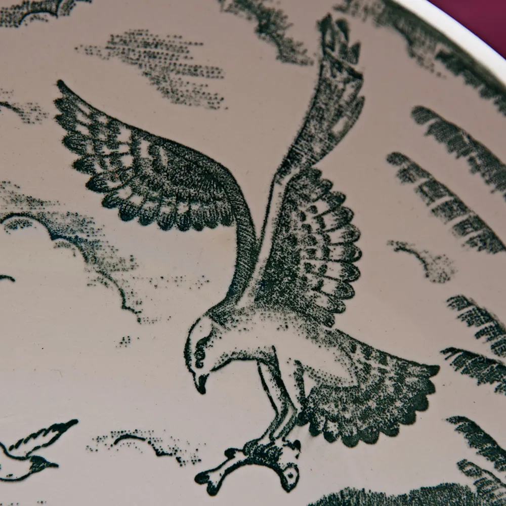 Декоративная Тарелка «Птичий мир» ЗиК Конаково СССР - 1974 год.