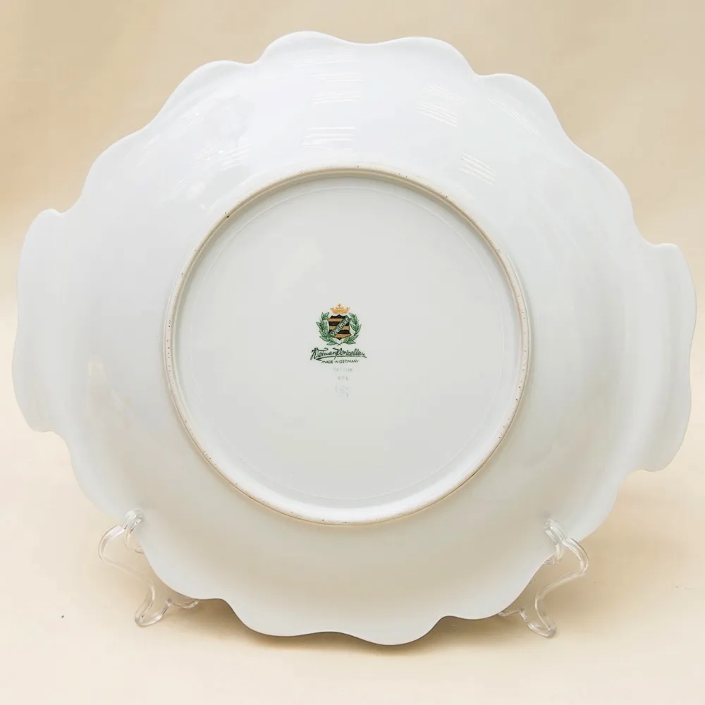Сервировочное Блюдо - Тарелка - Поднос «Очарование» Фарфор WEIMAR Германия.