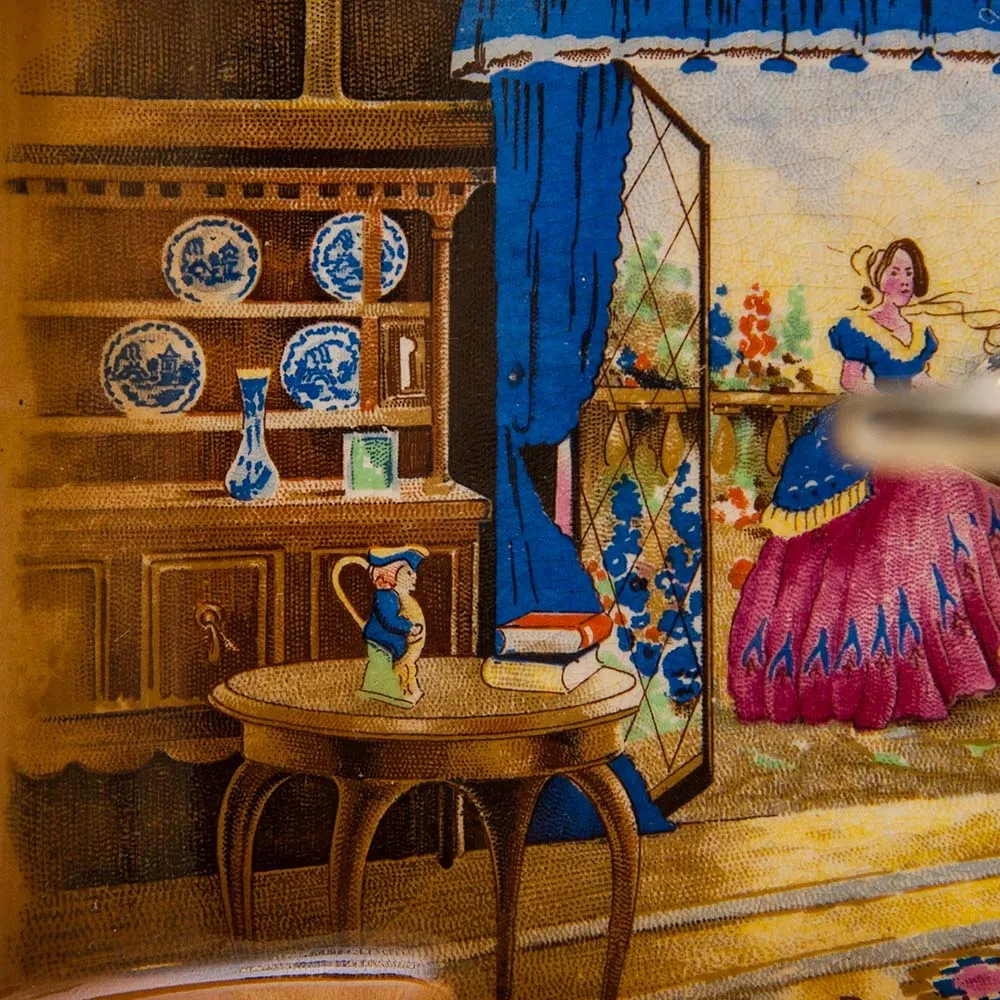 Антикварная Сервировочная Менажница - Блюдо - Тарелка Фаянс Англия -1906-1930 годы