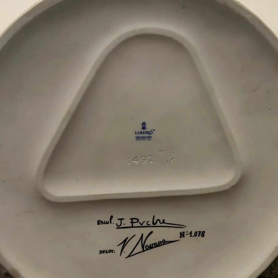 Редкость! Большая Фарфоровая статуэтка «ТРИ СЕСТРЫ», Lladro Испания, 1986 год.