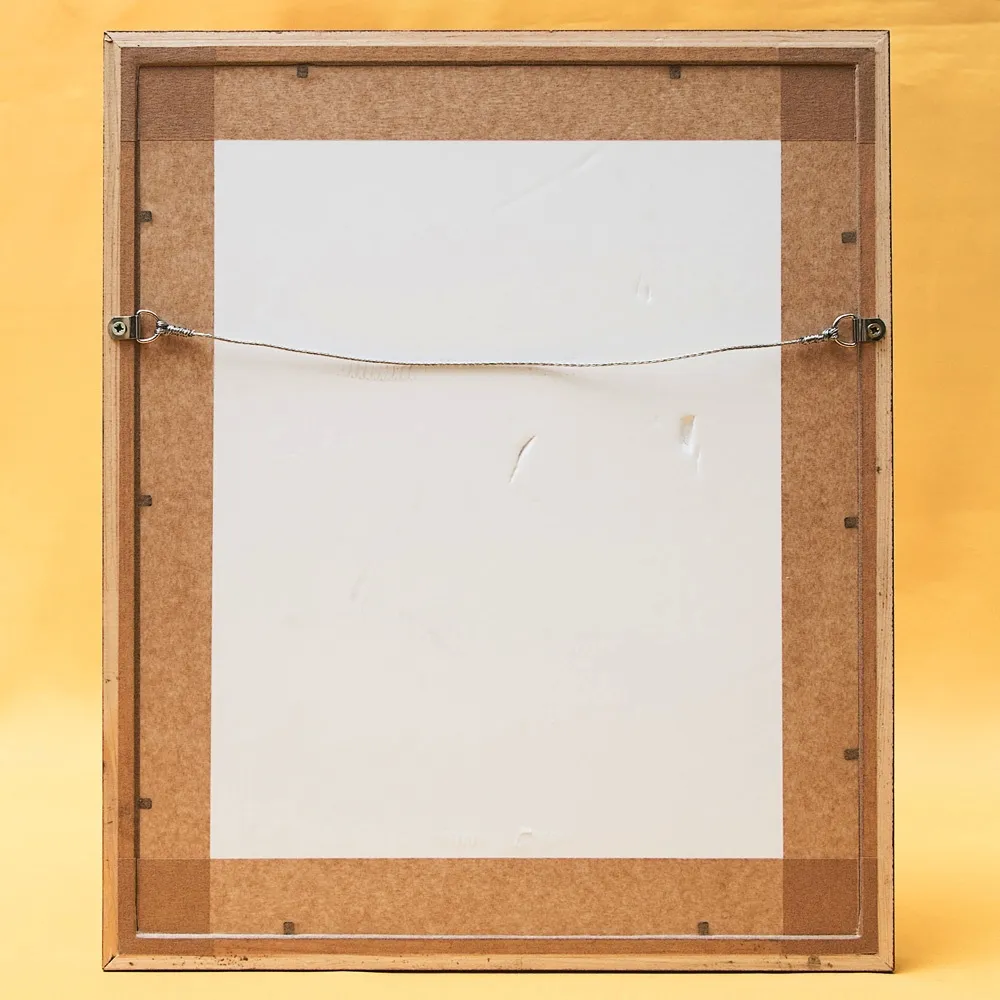 Картина - Литография «Свиристели» из серии «Птицы Голландии». Nederlandce Vogelen, Голландия.