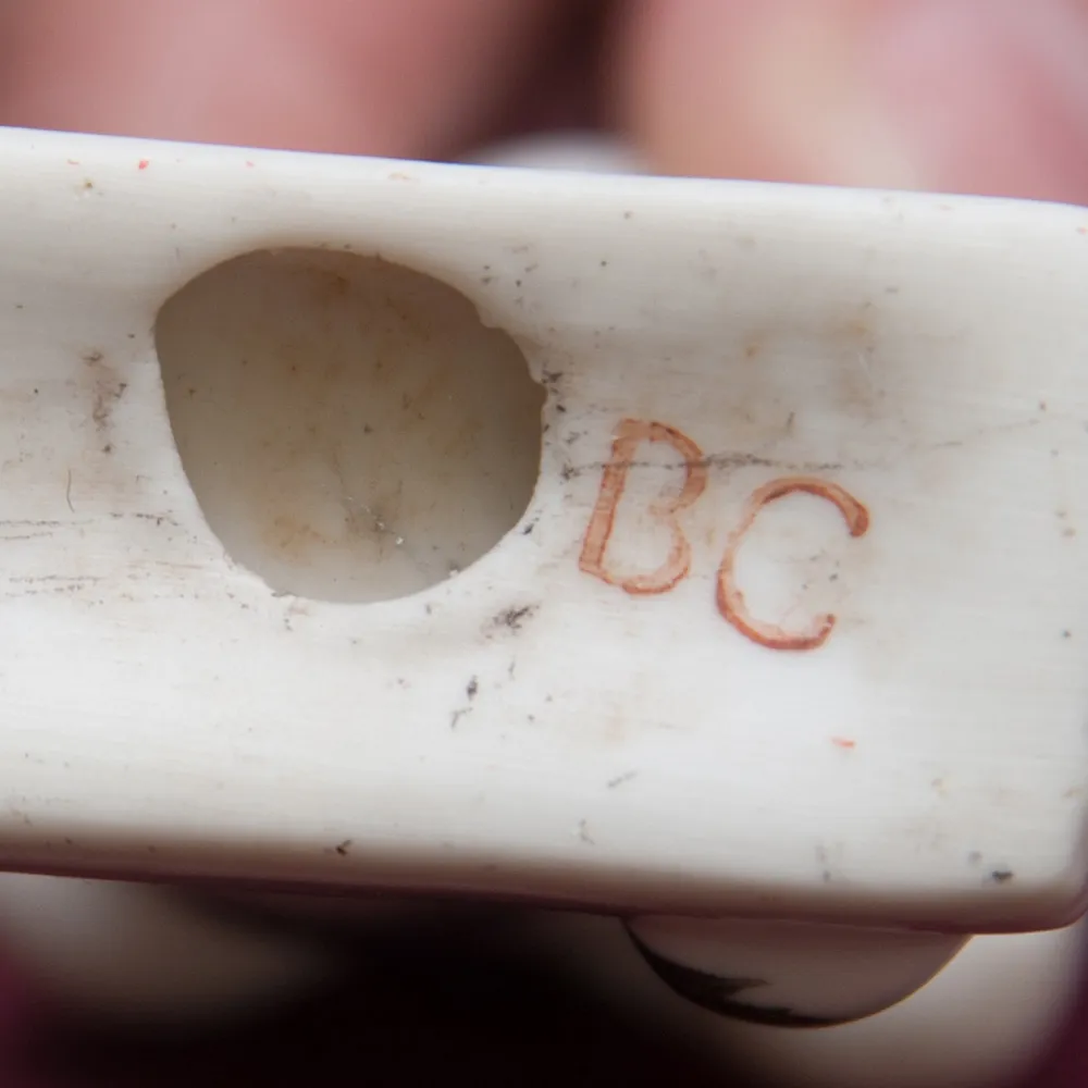 Коллекционная Фарфоровая статуэтка «Космонавт с кинокамерой», СССР КЭКХЗ, 60-е годы.