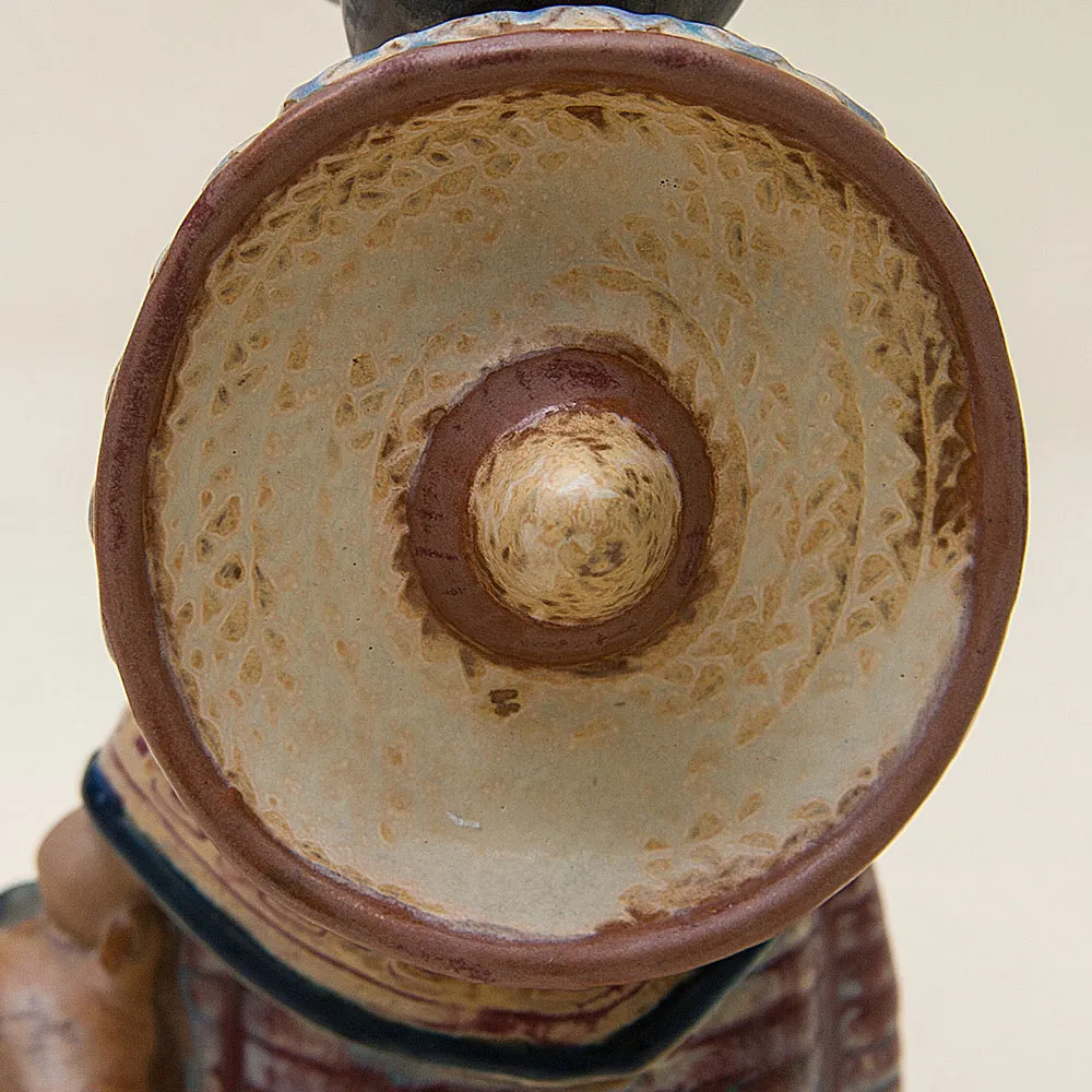 Коллекционная Фарфоровая статуэтка «Девочка в сомбреро» серия Грес Lladro, Испания - 1984 год.