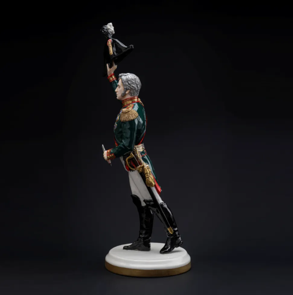 Коллекционная Авторская Статуэтка «Генералы Отечественной Войны 1812 года - Тормасов А.П.», фарфор, Россия.