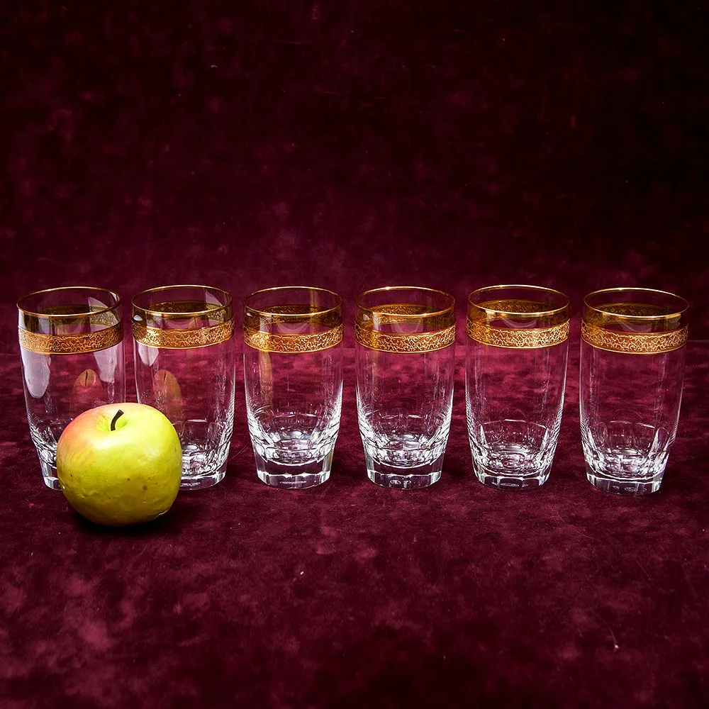 Набор 6-ть Хрустальных Стаканов серия «Copenhagen», MOSER - МОЗЕР Чехия.