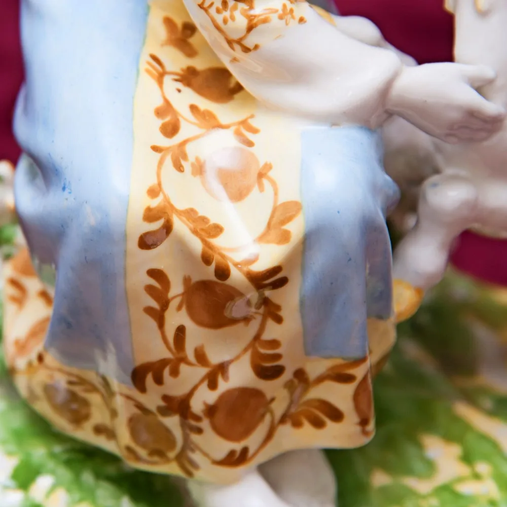 Редкость! Фарфоровая Статуэтка «Аленушка и братец Иванушка» ЛЗФИ. СССР 60-е годы ХХ века..