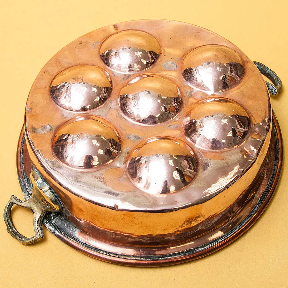 Старинная Медная Форма для выпечки без ручки, D-28 см. Франция, начало ХХ века!