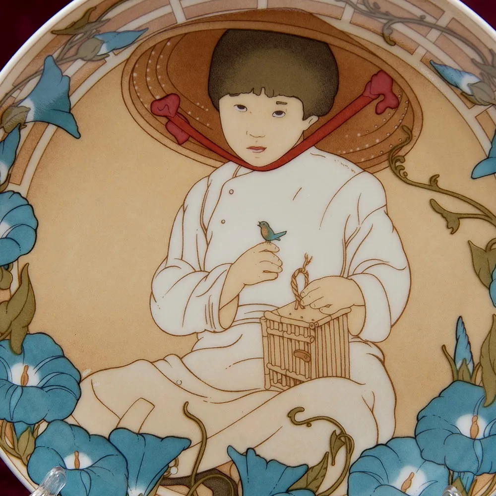 Коллекционная Тарелка «Дети Мира» - «Вьетнам» Фарфор Heinrich Villeroy&Boch - 1977 год.