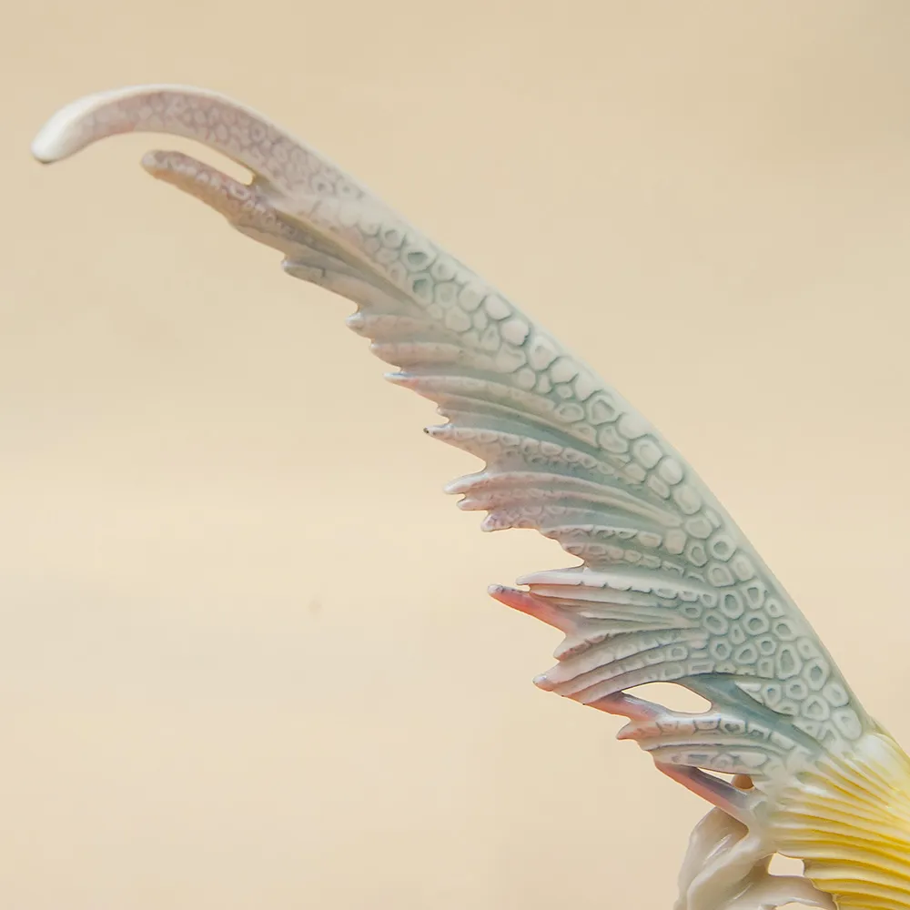 Фарфоровая статуэтка «Большой Золотой Фазан», Карл Энс / Karl Ens,  Германия, 50-е годы ХХ века.