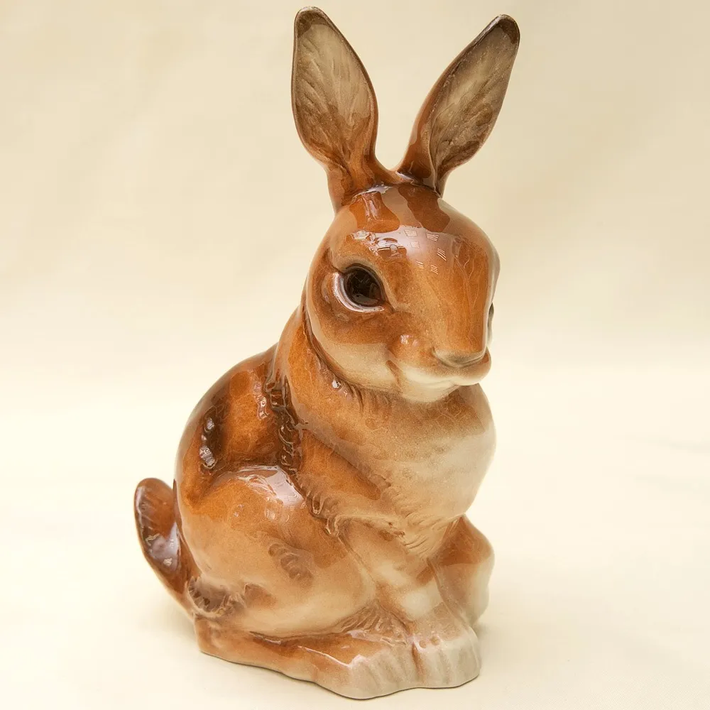 Коллекционная Фарфоровая Статуэтка «Милый Зайка», GOEBEL, Германия - 1979 год.