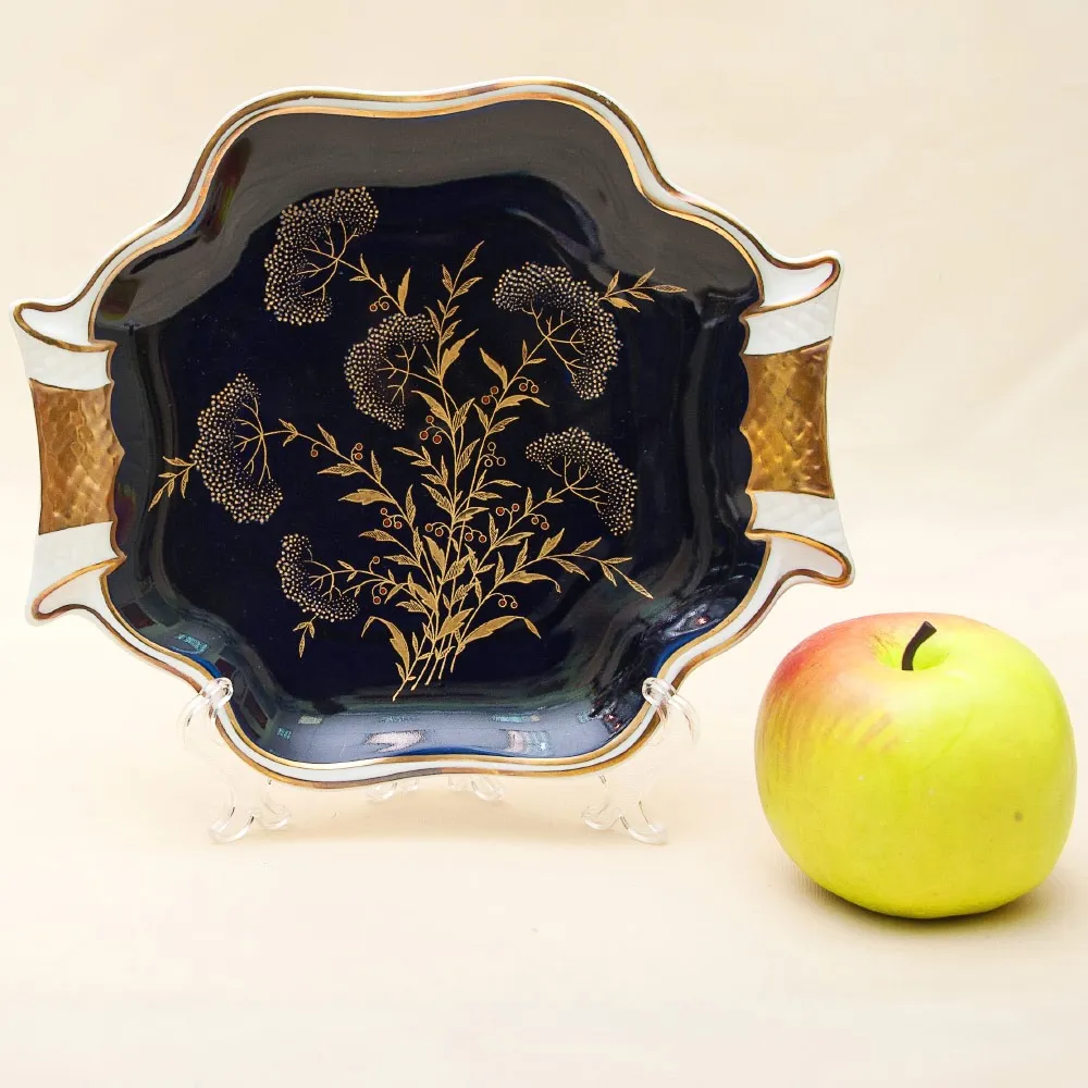 Коллекционное Сервировочное Блюдо Тарелка Фарфор WEIMAR Германия -50-е гг.