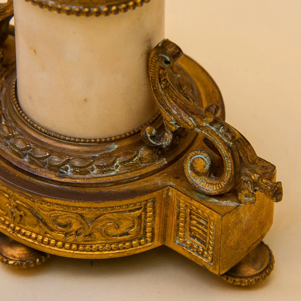 Винтажная Настольная Электрическая Лампа - Светильник «Путти - Ангелочек» Франция.