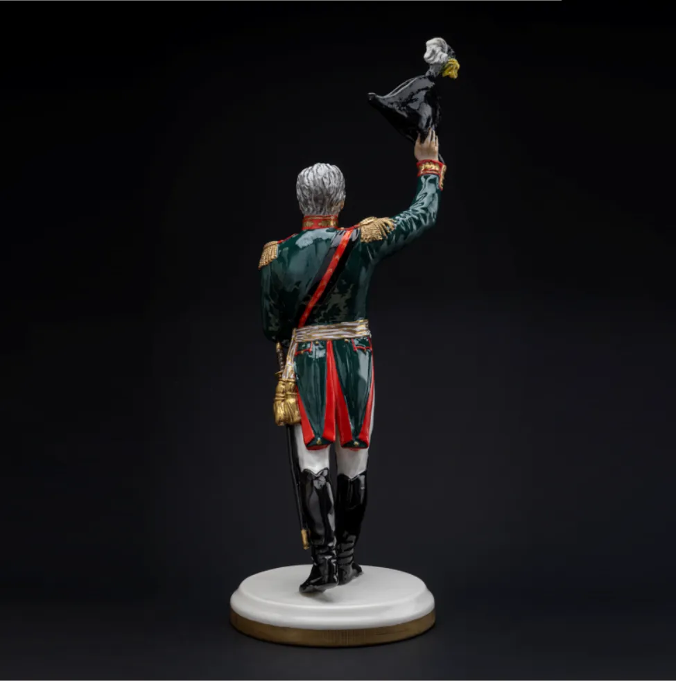 Коллекционная Авторская Статуэтка «Генералы Отечественной Войны 1812 года - Тормасов А.П.», фарфор, Россия.