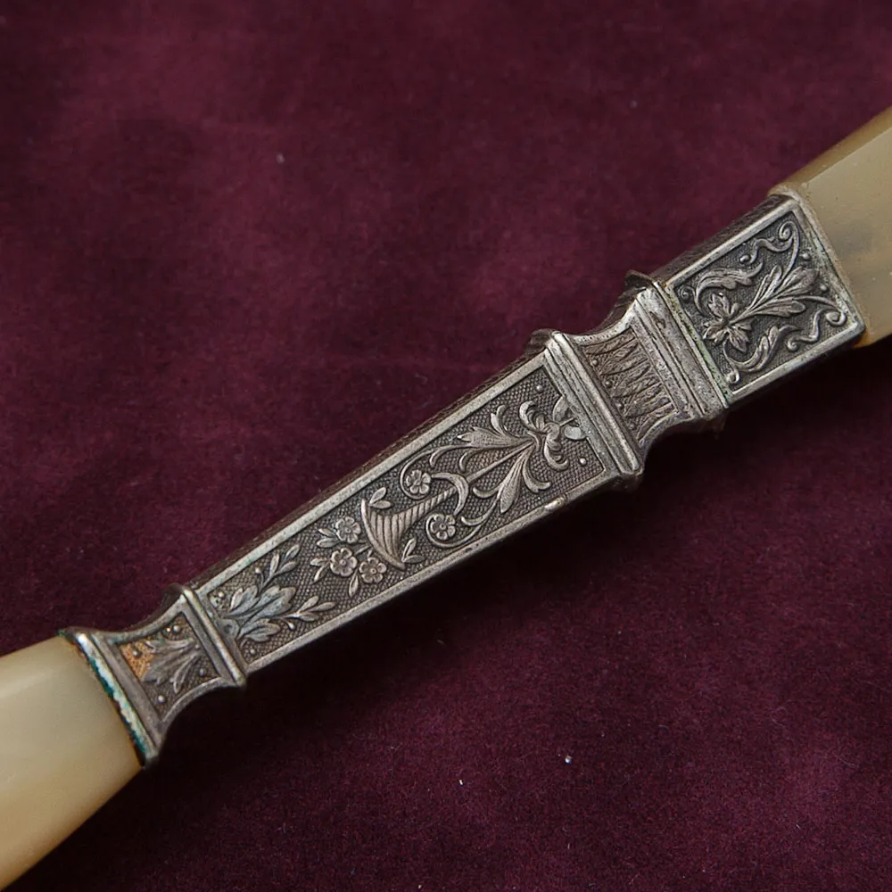 Набор  для Салата Ложка+Вилка Кость Silverplate Франция