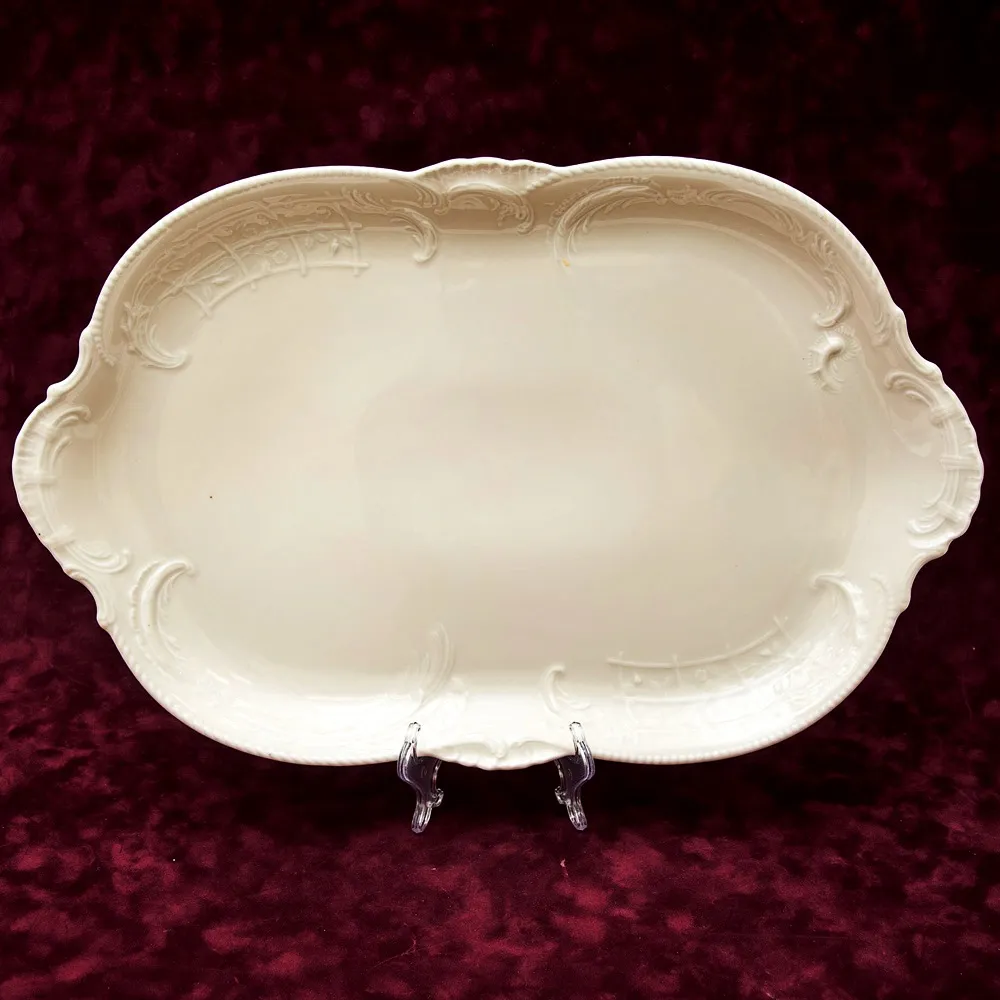 Большое Сервировочное Блюдо - Поднос из коллекции «SanS Souci» Фарфор Розенталь / Rosenthal, Германия.
