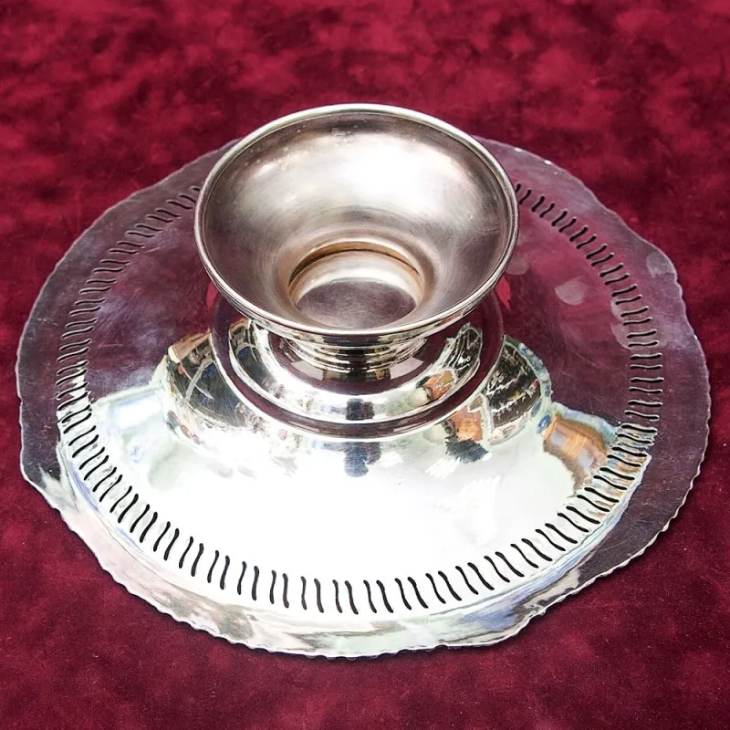 Металлическое Блюдо - Сухарница - Конфетница - Фруктовница, Silverplate, SHEFFIELD Англия, 70 гг.