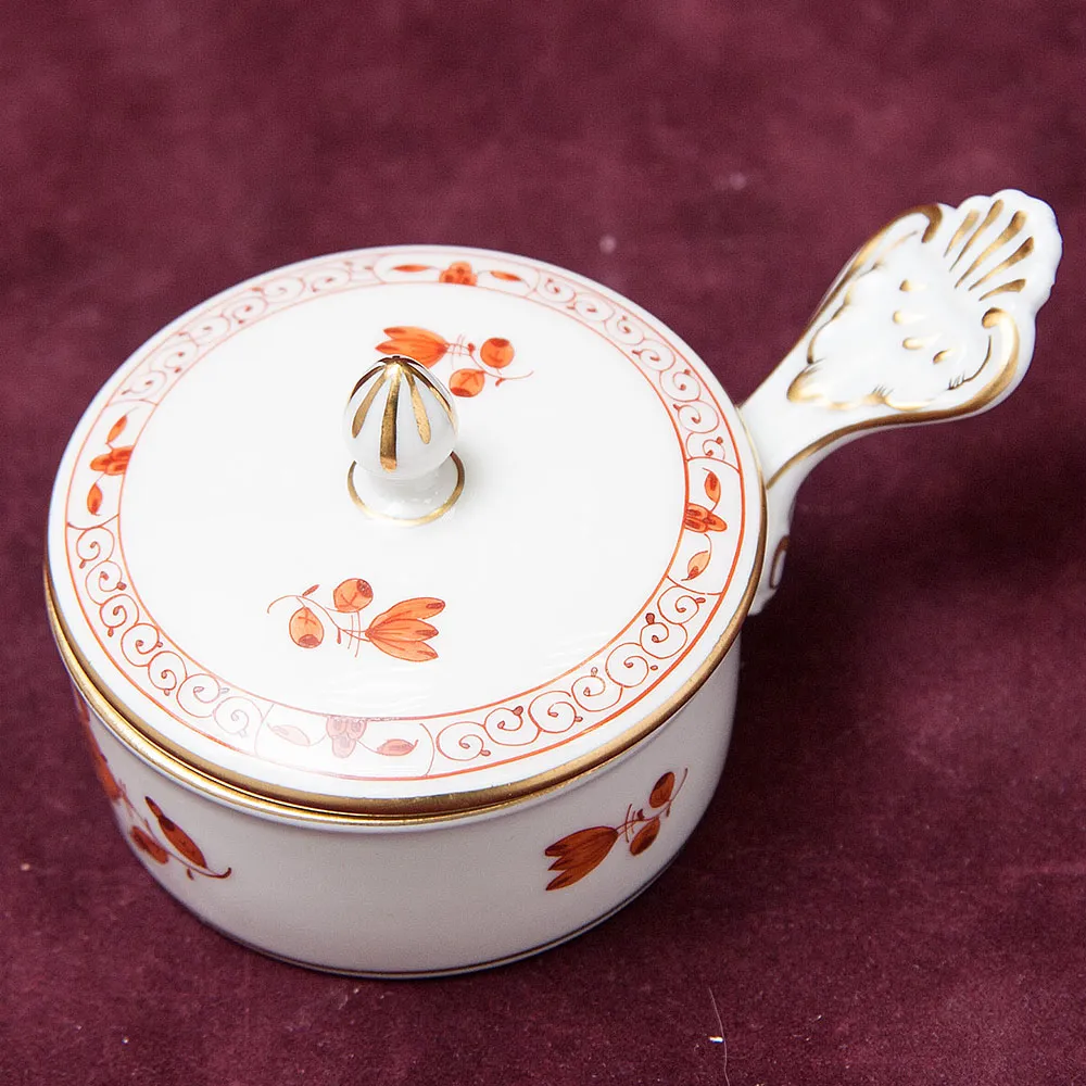 Чайный Сервиз «Индийский цветок» на 6-ть персон Фарфор MEISSEN / МЕЙСЕН Германия.