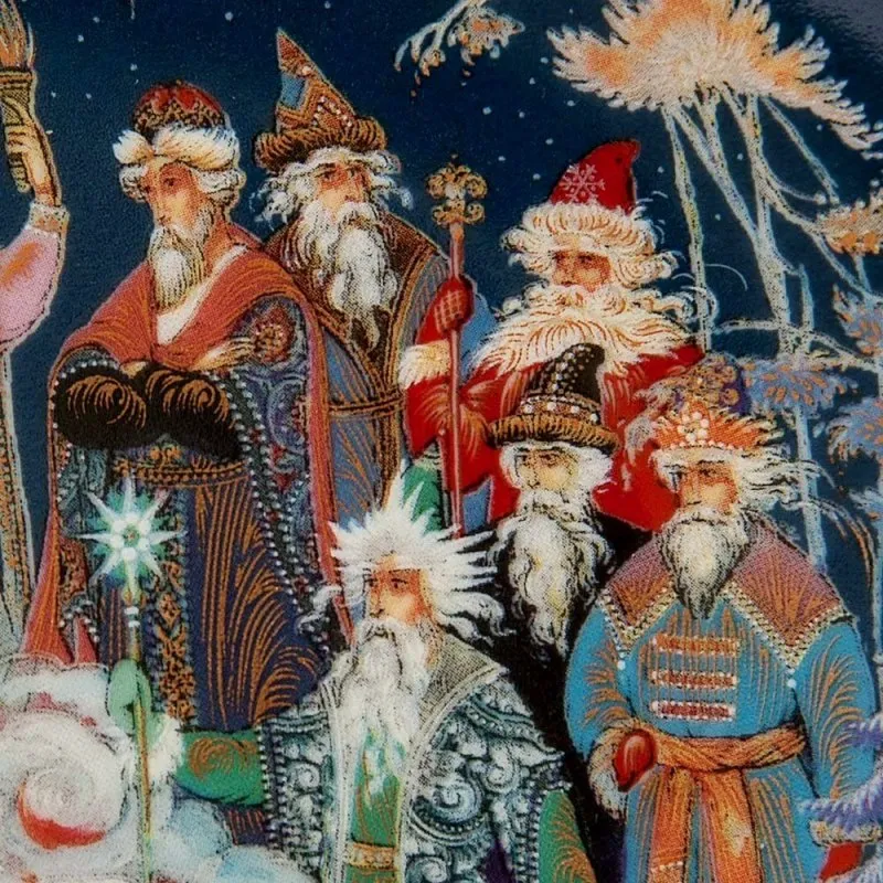  Коллекционная Тарелка «ДВЕНАДЦАТЬ МЕСЯЦЕВ» Фарфор - ЛФЗ, СССР -1993 год.
