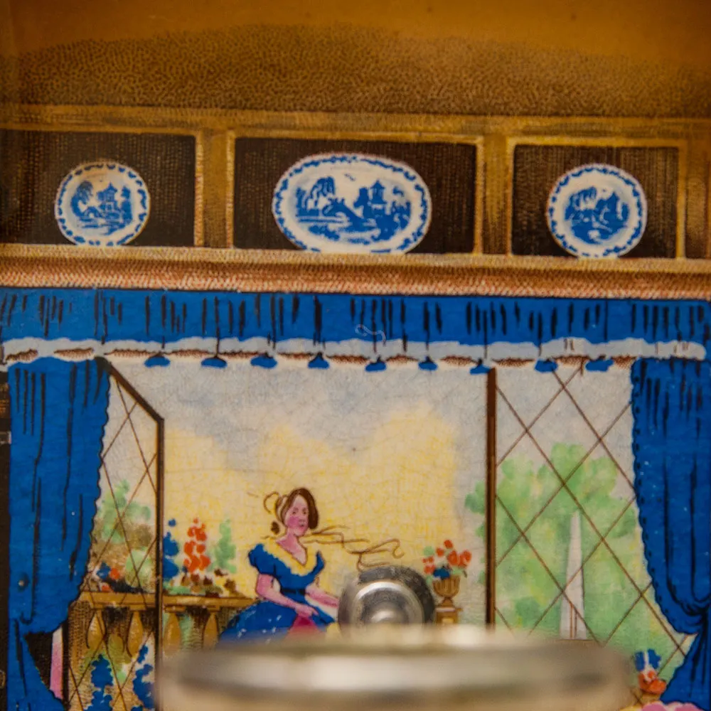 Антикварная Сервировочная Менажница - Блюдо - Тарелка Фаянс Англия -1906-1930 годы