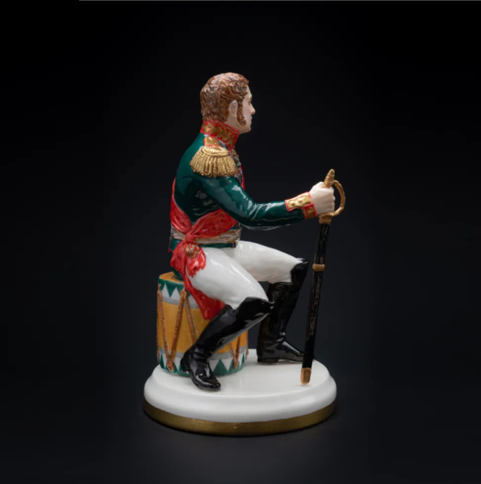 Коллекционная Авторская Статуэтка «Генералы Отечественной Войны 1812 года - Дохтуров Д.С.», фарфор, Россия. 