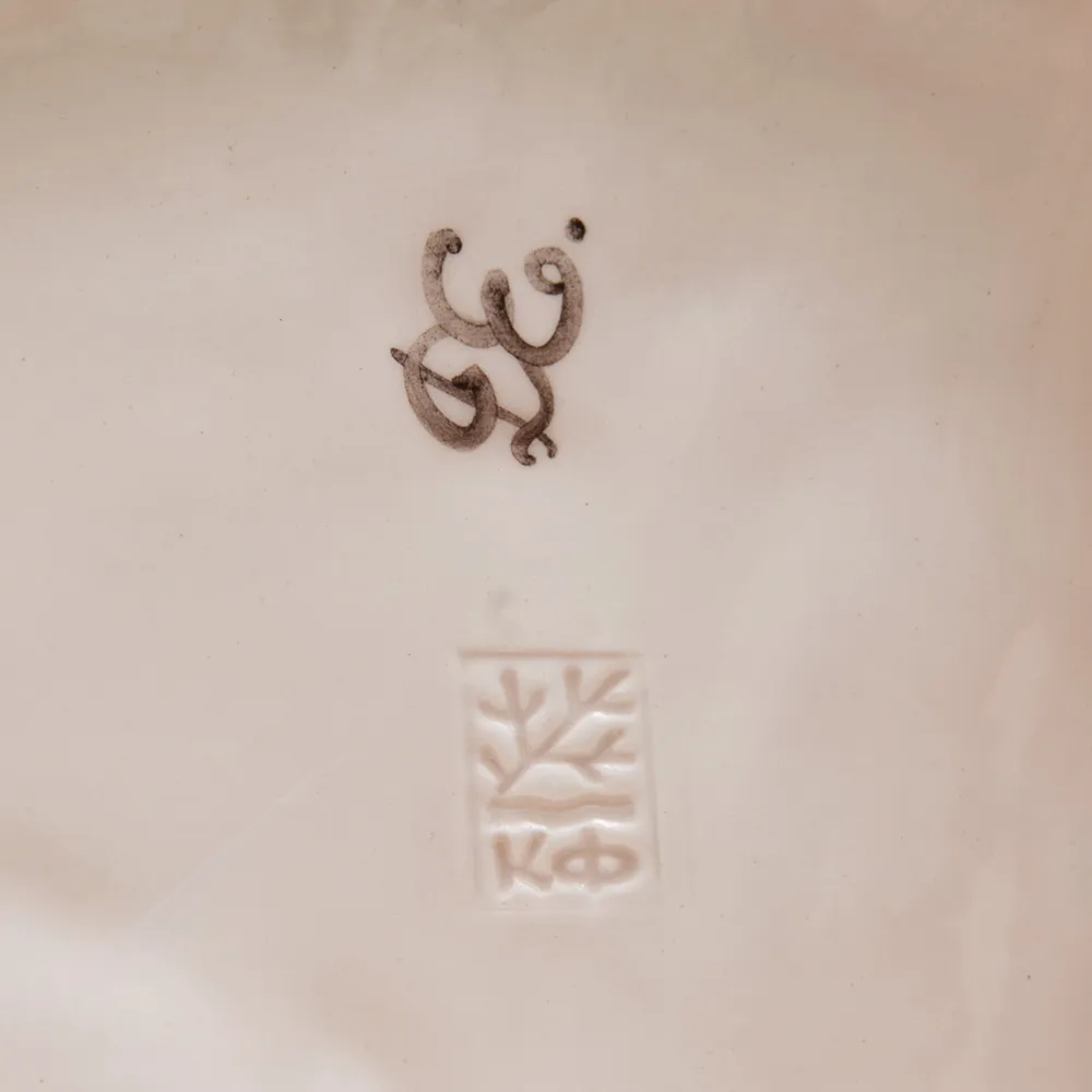 Большая Фаянсовая Статуэтка «Юный Рыбак», Конаковский Фаянс, Россия.