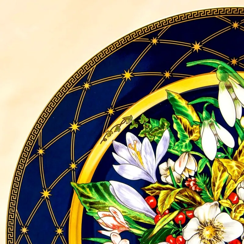 Коллекционная Тарелка - Блюдо «Впустите Любовь» Фарфор, VERSACE, Rosenthal Германия -2002 год.