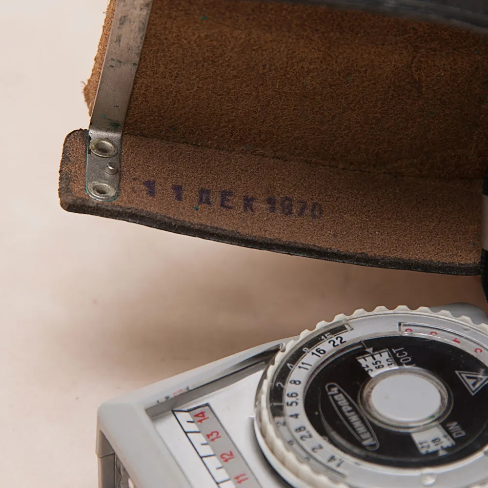 Фотоэкспонометр «Ленинград-4» СССР - 1970 год.