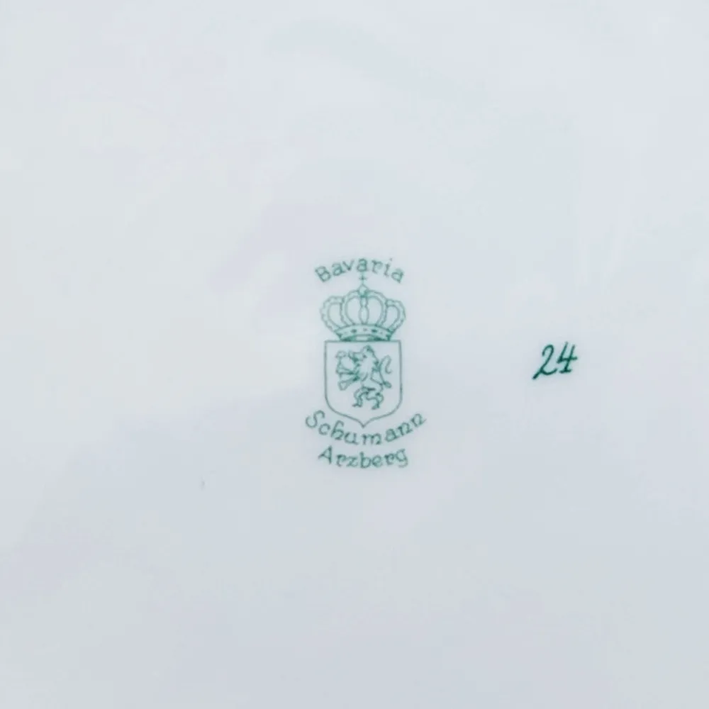 Десертное Сервировочное Блюдо - Тарелка «ФРУКТЫ» Фарфор Schumann Arzberg Германия 60 гг.