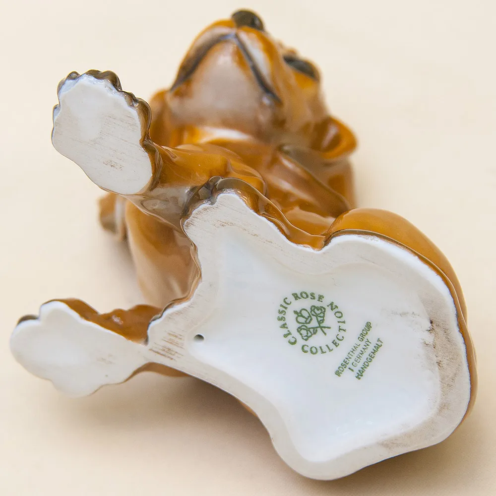 Коллекционная Статуэтка Собака, «МАЛЕНЬКАЯ ТАКСА», Фарфор ROSENTHAL, Германия -1974 год.