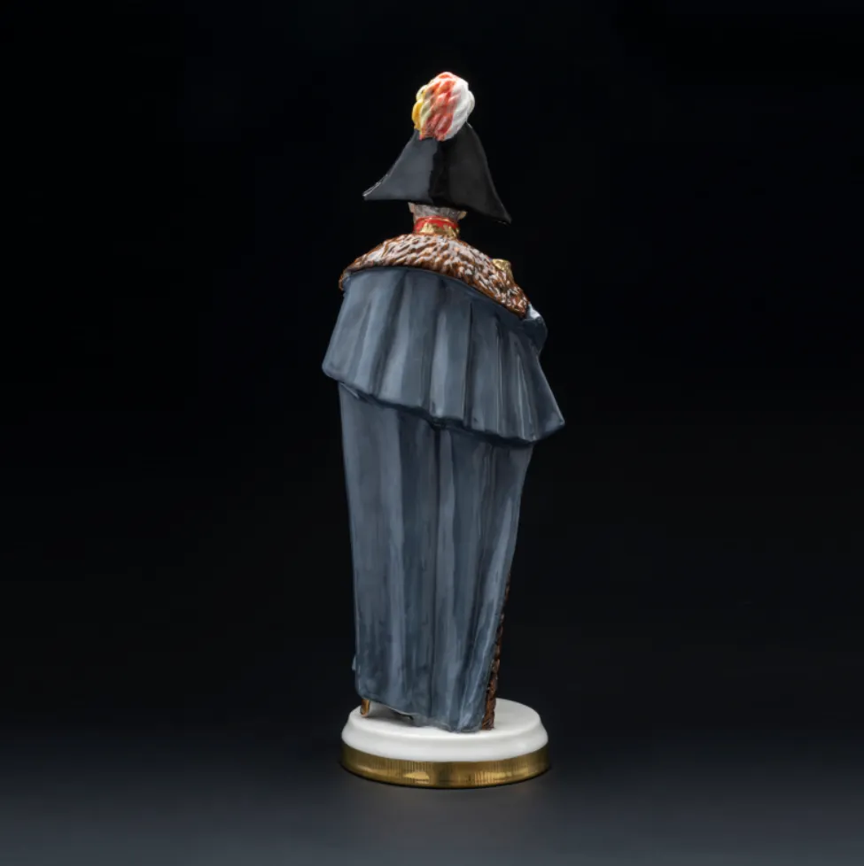 Коллекционная Авторская Статуэтка «Генералы Отечественной Войны 1812 года - Витгенштейн П.Х.», фарфор, Россия.