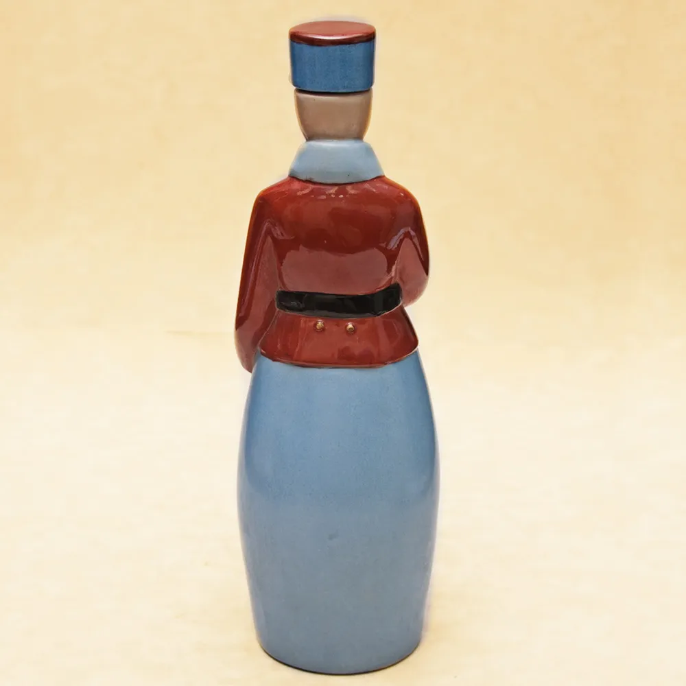 Штоф-Графин-Бутылка- Флакон для ликёра «Бывалый Жандарм», AРТ ДЕКО ROBJ ФРАНЦИЯ 1928г.