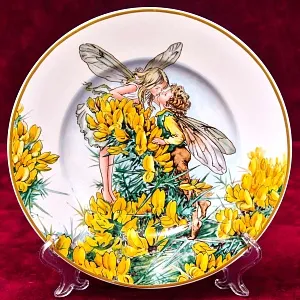 Коллекционная Фарфоровая Тарелка «Фея Акация» Heinrich Villeroy&Boch Германия -80 гг.