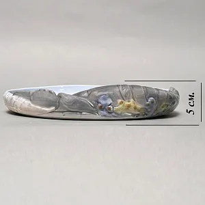 Коллекционное Блюдо для морепродуктов «ОМАР», Фарфор Royal Copenhagen Дания, 1969 - 1974 год. 
