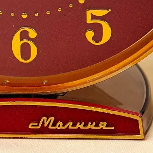 Знаменитые Большие Настольные Механические Часы «МОЛНИЯ» - ЧЧЗ - СССР - 1975 год.